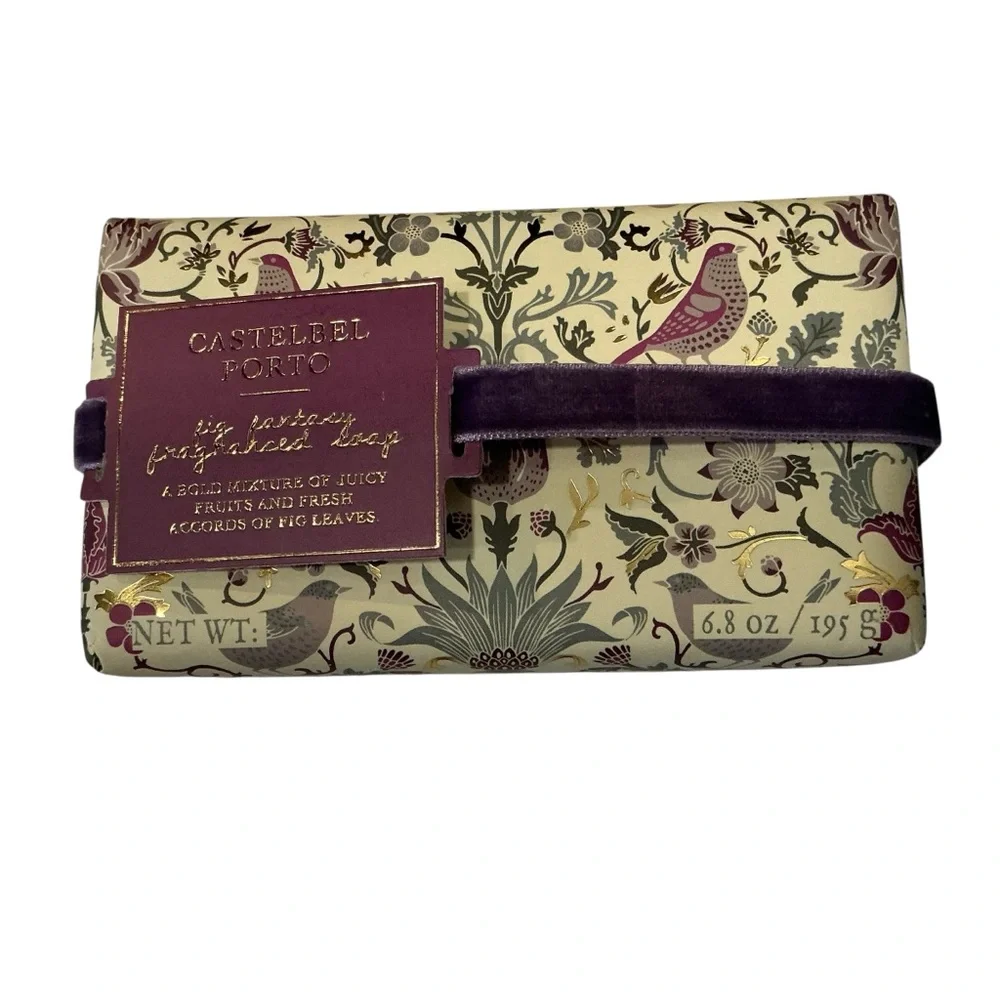 Castelbel porto luxury fig fantasy fragranced soap bar 6.8 oz
